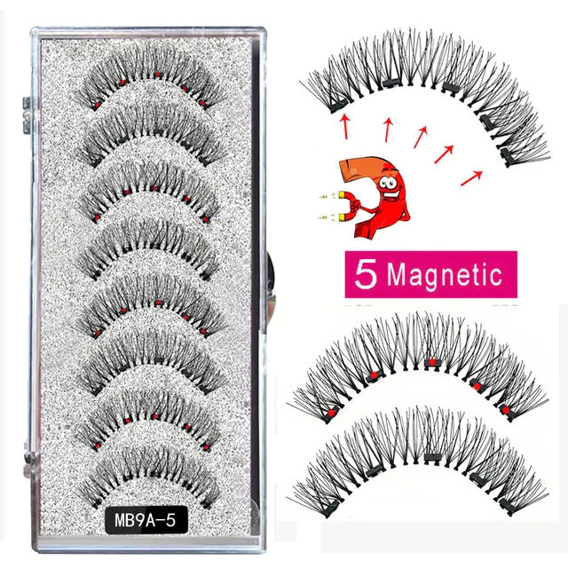 Set of 8 Luxury Magnet Lash + box + pliers