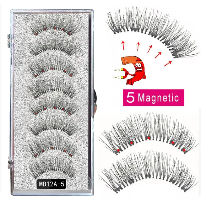 Set of 8 Luxury Magnet Lash + box + pliers