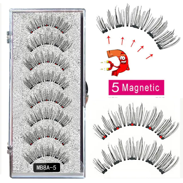 Set of 8 Luxury Magnet Lash + box + pliers