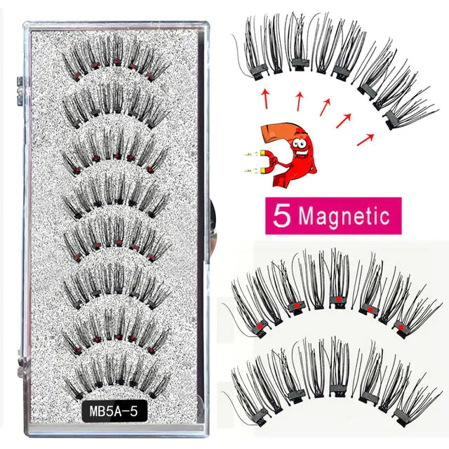 Set of 8 Luxury Magnet Lash + box + pliers